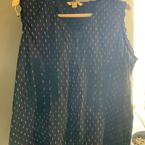 April Cornell button-down top size XL no flaws